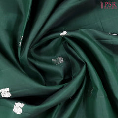 Dark Green Soft Silk Saree