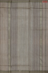Dark Taupe Maheshwari Silk Cotton Saree