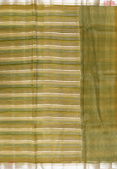 Olives Banaras Kora Organza Saree