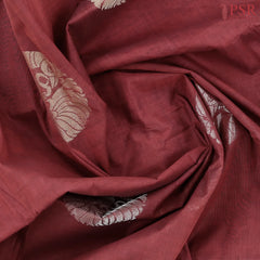Maroon Kovai Cotton Saree