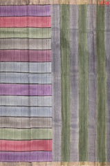 Multicolor Kadhi Tussar Silk Saree