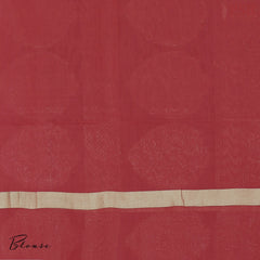 Peacock Blue Silk Cotton Saree