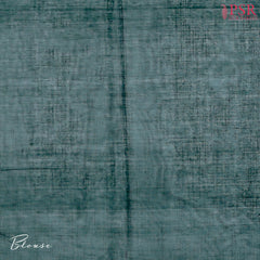 Bottle Green Kalakshetra Kovai Cotton Saree