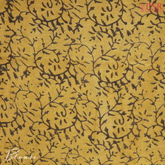 Olive Yellow Jaipur Cotton Printed Saree