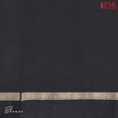 Dark Grey Kovai Cotton Saree