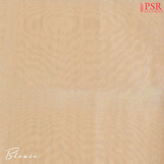 Light Peach Semi Silk Cotton Saree
