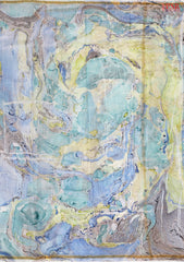 Turquoise Blue Silk Cotton Saree