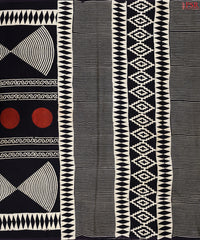 Black Modal Silk Saree