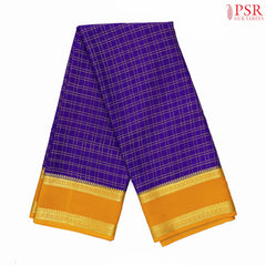 Royal Blue Mysore Silk Saree