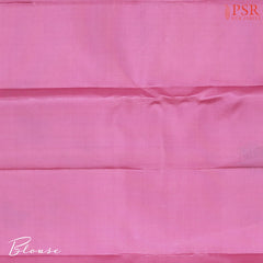 Heather Peach Kanchipuram Silk Saree