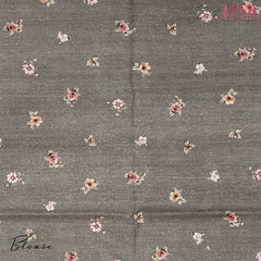 Dark Taupe Kadhi Tussar Silk Saree