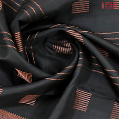 Black Fancy Kanchipuram Silk Saree