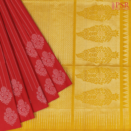 Red Soft Silk Saree