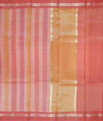 Pink Semi Chiniya Saree