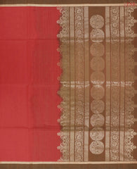 Red Silk Cotton Saree