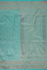 Turquoise Summer Silk Saree