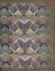 Multicolor Kadhi Tussar Silk Saree