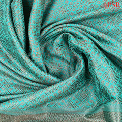 Turquoise Summer Silk Saree