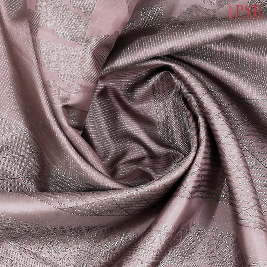 Dusty Mauve Kanchipuram Silk Saree