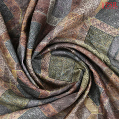 Multicolor Kadhi Tussar Silk Saree