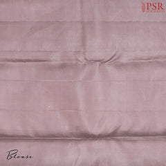Dusty Mauve Kanchipuram Silk Saree