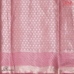 Maya Blue Chiniya Silk Saree