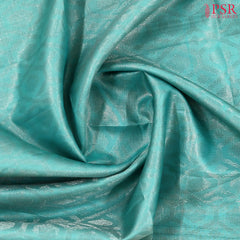 Turquoise Blue Soft Silk Saree