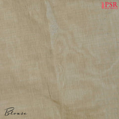 Parchment Beige Kovai Cotton Saree