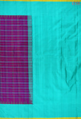 Jam Purple Gadwal Silk Saree