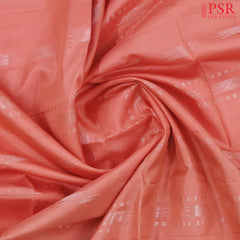 Georgia Peach Soft Silk Saree