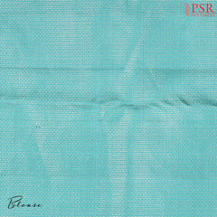 Olive Yellow Kanchipuram Jacquard Silk Saree