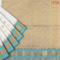 Off White Kovai Cotton Saree