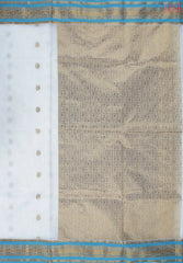 Off White Kovai Cotton Saree