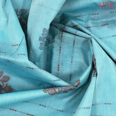 Ocean Blue Kovai Cotton Saree