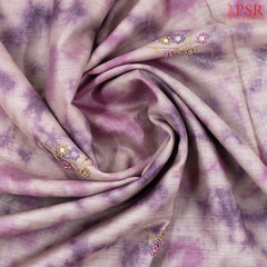 Light Purple Kadhi Tussar Silk Saree
