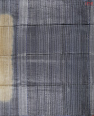 Taos Taupe Ghicha Kadhi Tussar Silk Saree