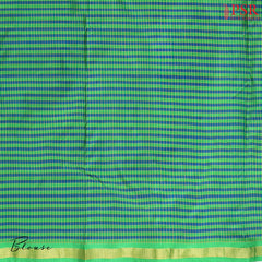 Green & Blue Nine Yards Silk Saree