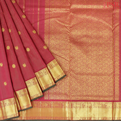 Maroon Nine Yards Silk Saree