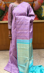 Orchid Purple Kanchipuram Silk Saree