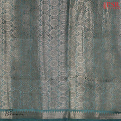 Cerulean Blue Chiniya Silk Saree