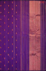 Rebecca Purple Kanchipuram Silk Saree