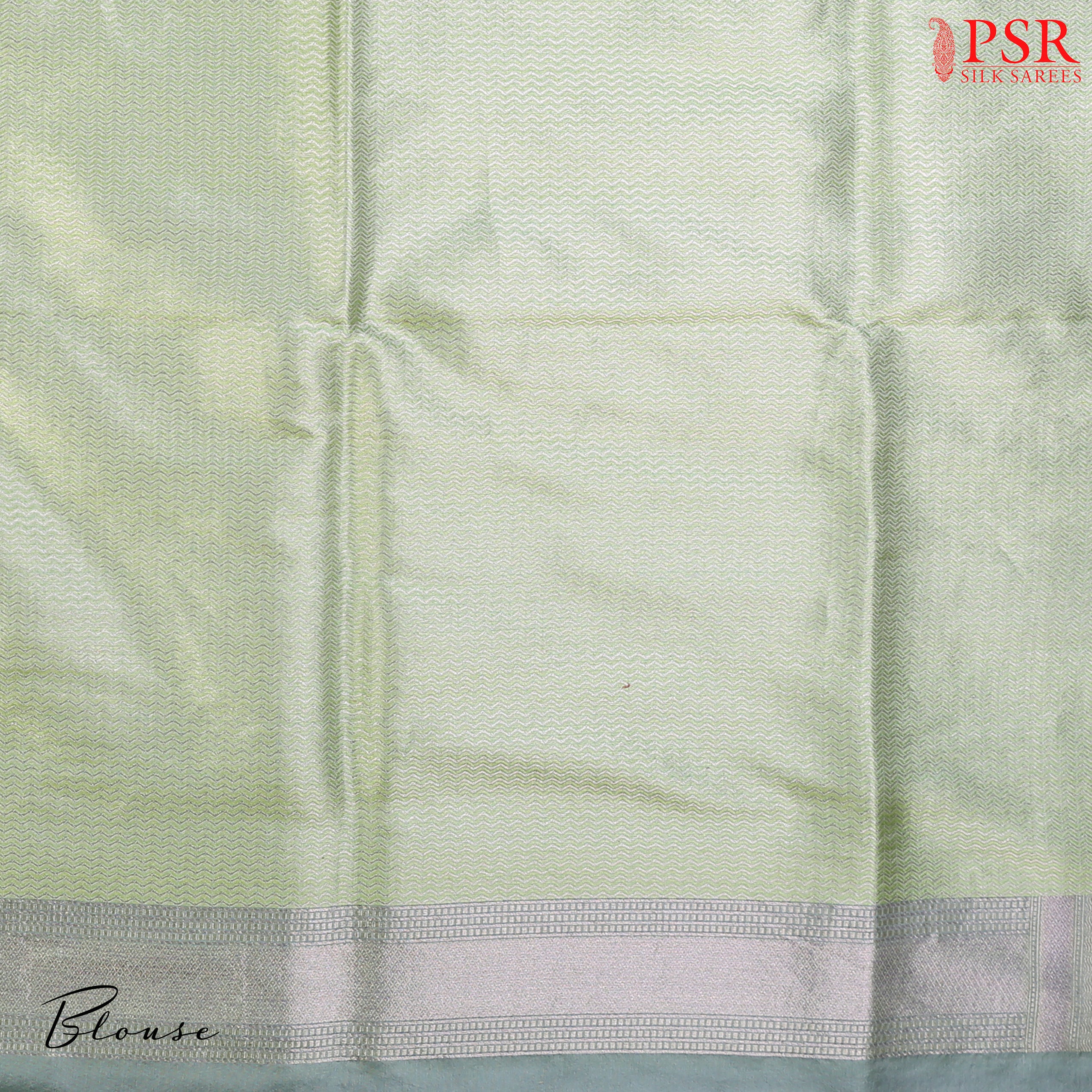 PSR Silk Sarees presents an exquisite & Light Mint Green Pashmina Tissue Silk Saree, a perfect blend of grace and tradition