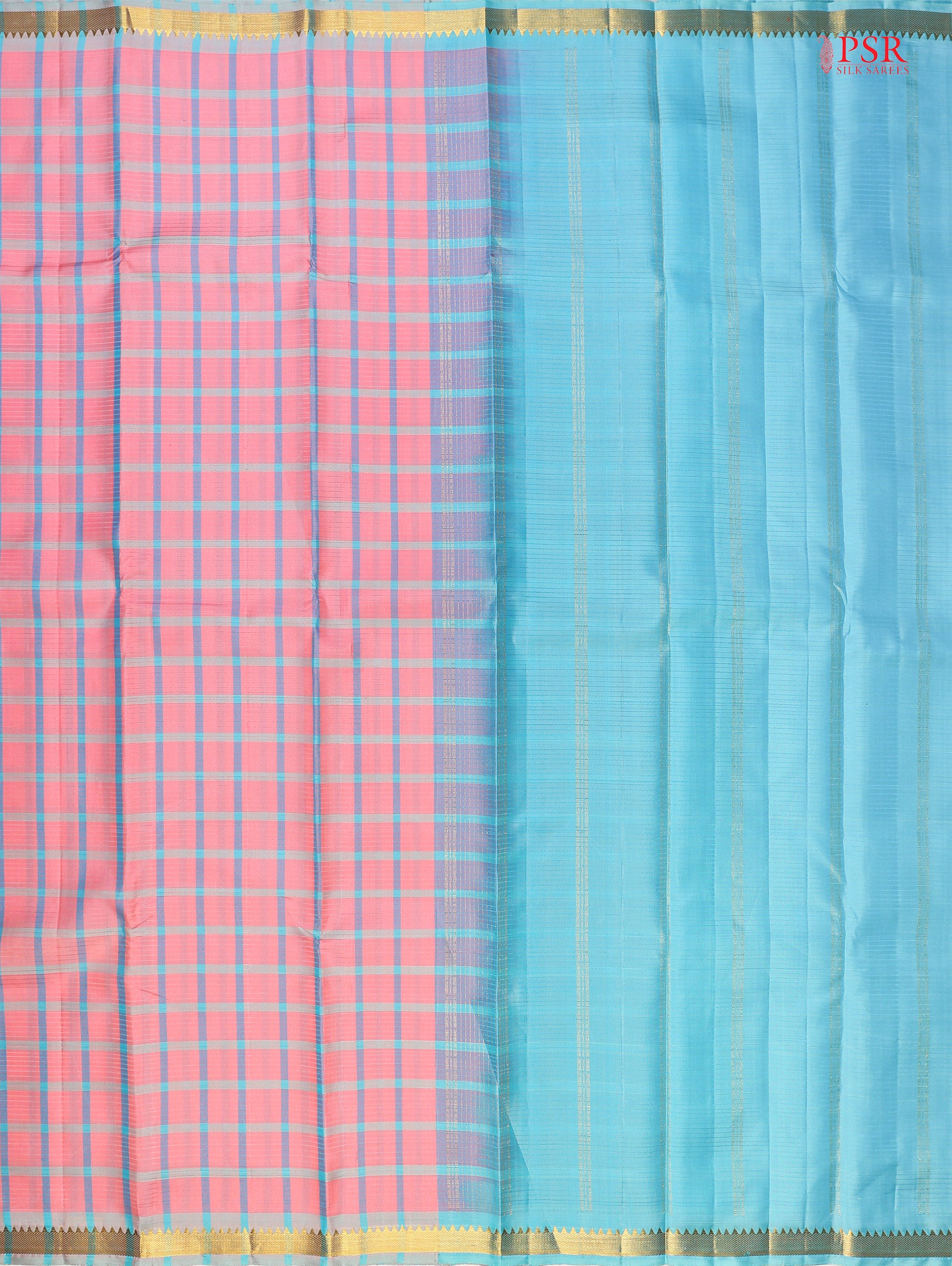 Light Pink Arani Silk Saree