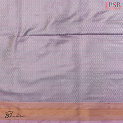 PSR Silk Sarees presents a stunning Light Pink Mauve Pashmina Silk Saree, a perfect blend of luxury and heritage