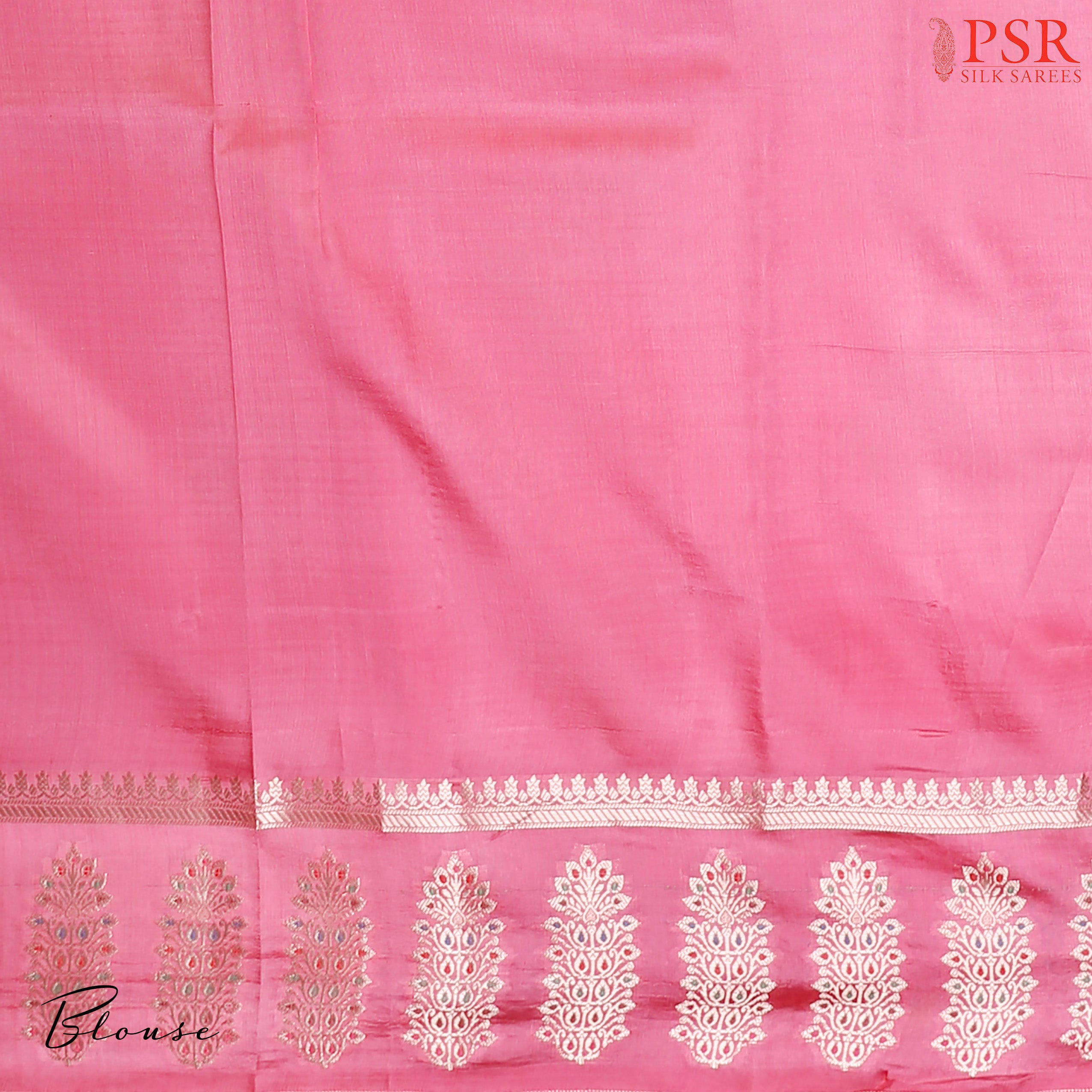 Elevate your elegance with our Pink Chiniya Silk Saree, a blend of timeless tradition and modern sophistication.