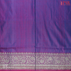 Yale Blue Banarasi Silk Saree