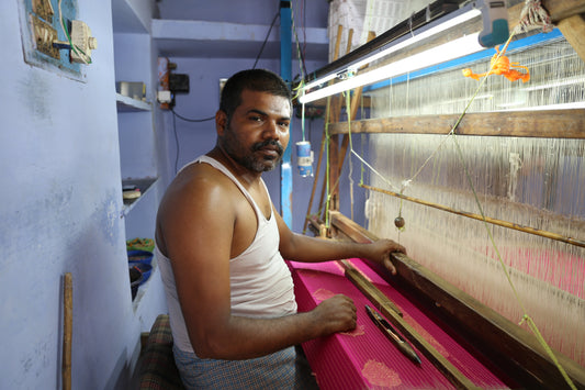 SILK WEAVING - Reasons Looms are kept at a specific height
