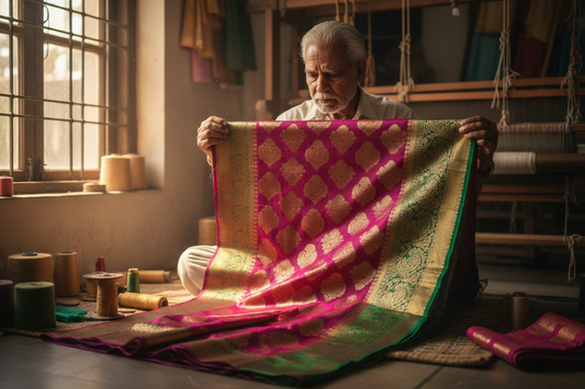 How a master weaver 'reads' a finished saree to find errors
