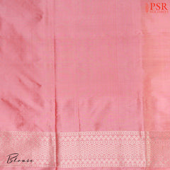 PSR Silk Sarees presents an elegant Aqua Pearl&nbsp;Banaras Silk Saree, a masterpiece of heritage and craftsmanship.