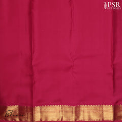 PSR Silks presents a &nbsp;Boysenberry Purple colored Fancy Kanchipuram Silk saree with combination of Cerise color.
